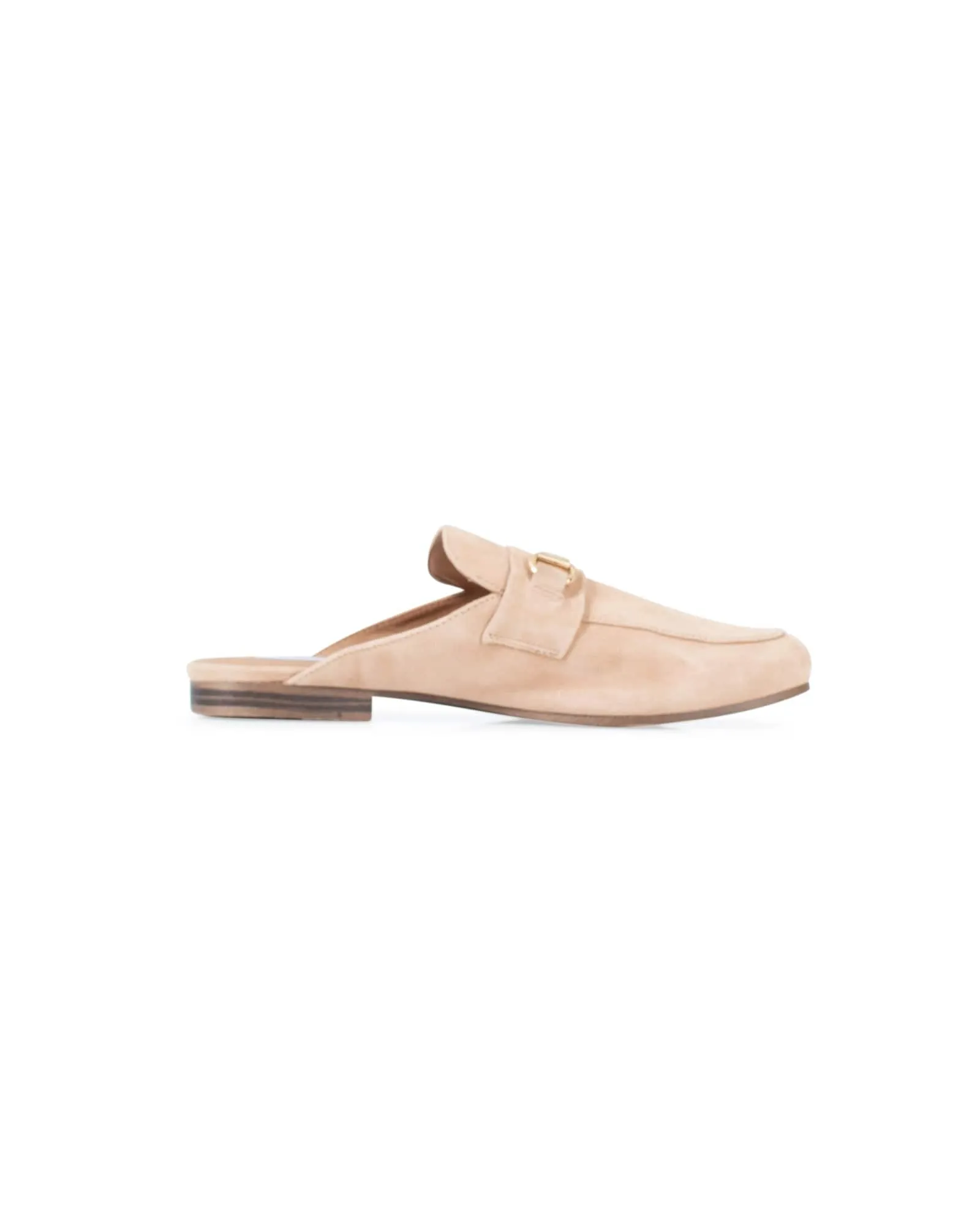 Suede Flat Loafers